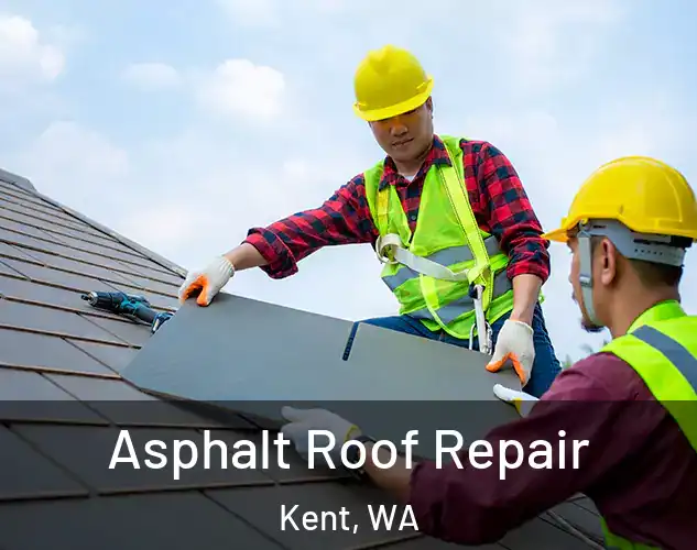  Asphalt Roof Repair Kent, WA
