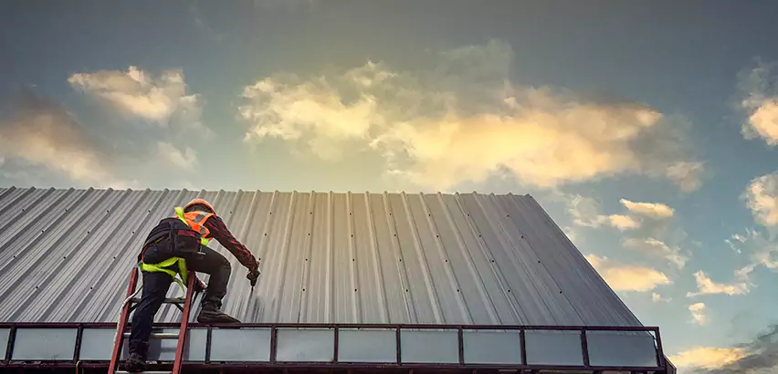 Commercial Built-Up Roof Installation in Kent