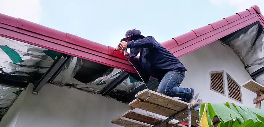 Residential Wind Damage Roof Repair in Kent
